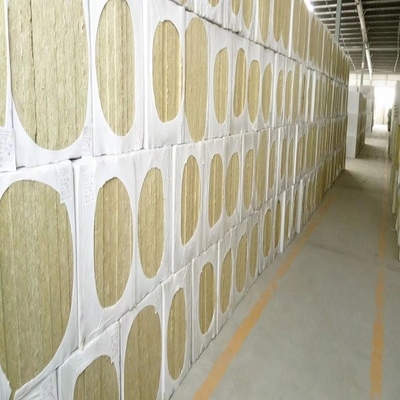 De Raad van de de Rotswol van de rechthoekvorm voor Buitenmuur Thermische Isolatie