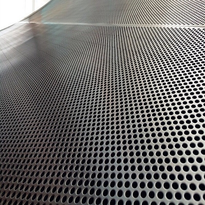 0.8mm GI Geperforeerd Blad Heet Ondergedompeld Mesh Round/Vierkant/Diamond Hole Shape