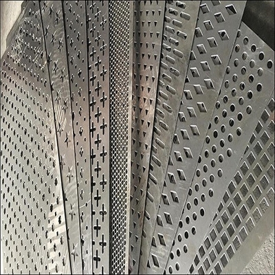 0.8mm GI Geperforeerd Blad Heet Ondergedompeld Mesh Round/Vierkant/Diamond Hole Shape