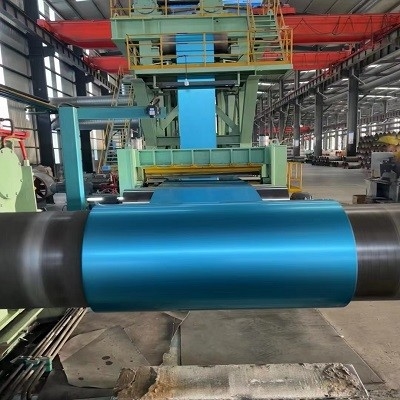 Voorgelakte gegalvaniseerde stalen spoel / PPGI / geverfde stalen spoel G550 1219 mm breedte