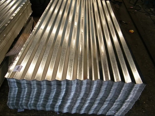 Dx51d Z100 SGCC gegalvaniseerde staalplaat golfplaten zink metalen dakplaat