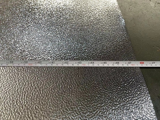 ASTM ASME Koudgewalste In reliëf gemaakte Aluminiumrol 0.12mm - 1.2mm voor Ijskast