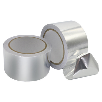 Van de de Folieband van het glasvezel de Isolatie Versterkte Aluminium Op zwaar werk berekende Zilveren Doek
