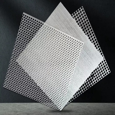 Architecturaal Decoratie Geperforeerd Mesh Sheet Stainless Steel Metal Geperforeerd Netwerk