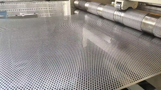Rond Metaal Mesh Aluminum Perforated Sheet 0,5 - 10mm Dikte