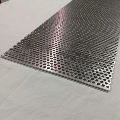 Rond Metaal Mesh Aluminum Perforated Sheet 0,5 - 10mm Dikte