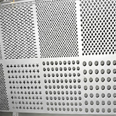 Ronde Gatenaluminium Geperforeerde Blad Geperforeerde Staalplaat Q235