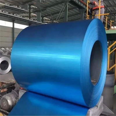SGLCC 55% Blauw Galvalume Steel Coil Az70 G550 Anti-Finger Regular Spangle