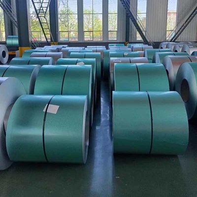 Blauwe galvalumstaal spoel 600 - 1500 mm Az30 - Az150 g/m2 12-30% verlenging