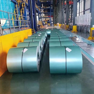 Blauwe galvalumstaal spoel 600 - 1500 mm Az30 - Az150 g/m2 12-30% verlenging