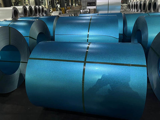 Koudgewalste galvalumstaal spoelen/strooien G550 BORON TOEGEVEELD SGLCC Blauw AFP