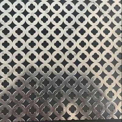 0.8 mm dikte Aluminium geperforeerd paneel / Aluminium geperforeerd plaat voor de bouw