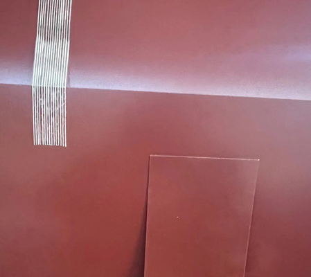 Rood GL / PPGL Kleurcoated Coating Galvalume Steel Coil / Plaat / Strip