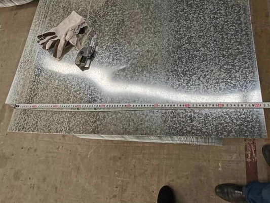JIS G3302 SGCH Warmgewalste/warm gedompelde metalen ijzer gegalvaniseerd staalplaat