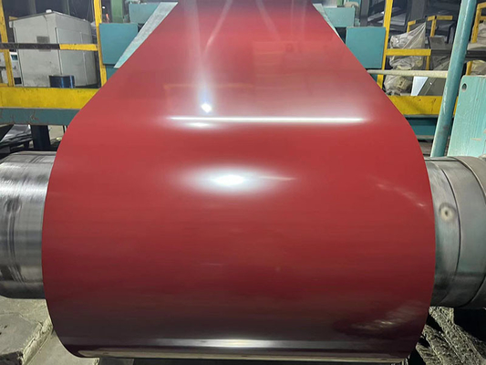 Breedte 600-1250mm Zinkcoating 40-275g PPGL staal spoel voor bouwmaterialen