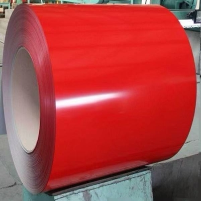 0.12mm-0.8mm voorgeverfde gegalvaniseerde stalen spoel voor metalen dakspolen