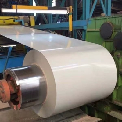 Standaard Galvalume staalplaat spoel Zink bekleed AZ30-AZ150g/m2 Gekromd oppervlak