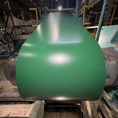 0.20-1.5 mm voorgeverfde galvalumstaal spoel plus groen voor daken