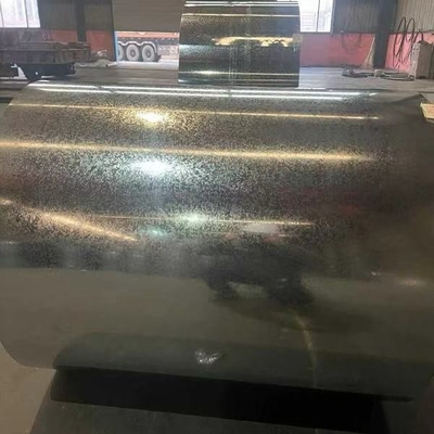 JIS G3321 Standaard Galvalume Steel Coil AZ30-AZ150 Zinkcoating 0,12 mm-2,0 mm Dikte voor bouw en industrie