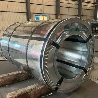 JIS G3321 Standaard Galvalume Steel Coil AZ30-AZ150 Zinkcoating 0,12 mm-2,0 mm Dikte voor bouw en industrie