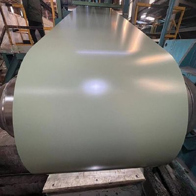 Kleurbedekte PPGI-spiraal van staal voor het maken van golvende metalen dakplaten