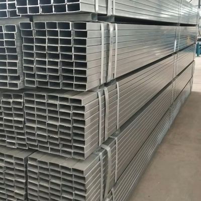 Structurele Secties Gegalvaniseerde Vierkante het Koolstofstaalbuis van de Staalpijp