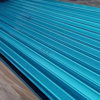GL het blauwe Vooraf geverfte Galvalume Staal rolt Antivingerafdruk