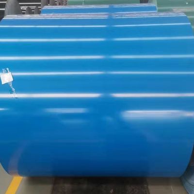 610mm Blauwe Vooraf geverfte Galvalume Zelfreinigende Staalrol