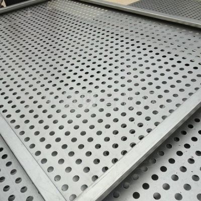 Aluminium 3mm Geperforeerde Aluminiumcomité Ronde