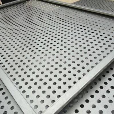 100mm Aluminium Geperforeerd Blad SUS304L SUS301