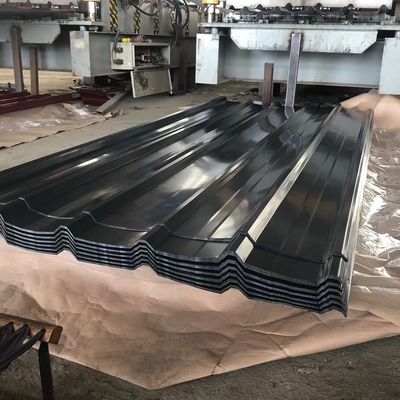 De dakwerkkleur bedekte de Golfrol CGCH van het Bladeng550 G450 PPGL Staal met een laag
