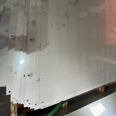De ovale 1800mm Rang van het Breedtealuminium Geperforeerde Blad SGCC