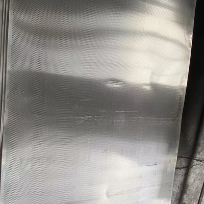 1.0mm Vierkant Gat Ingelast het Aluminiumblad van de Diktedecoratie Gegalvaniseerd Pastei