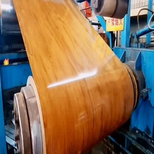 914mm Houten Korrel Vooraf geverfte Galvalume Staalrol voor het Maken van Koude Strook Gelaste Pijpen