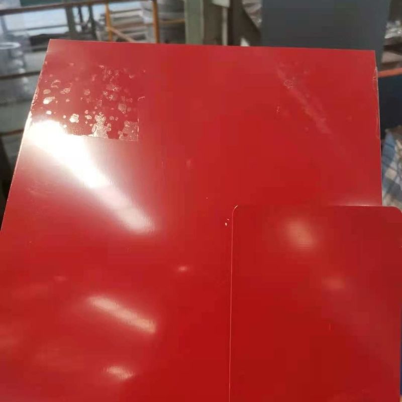 Van de het Staalrol JIS G3322 van PVDF SMP Kleur Met een laag bedekte PPGI identiteitskaart 610MM