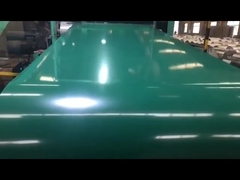 Ppgi/Ppgl schilderde Galvalume pre Rollen 1250mm - 1500mm Breedte G550 Pea Green