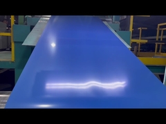 MET EEN LAAG BEDEKTE HET STAALrol /SHEET VAN PPGL KLEUR