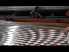 Productie van gegalvaniseerd gegolfd staal