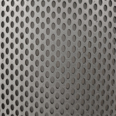 Aluminium 1060 3003 5005 Ronde gat Aluminium geperforeerd plaat voor architectuur