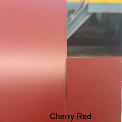 Voorgeverfde Galvalume staal spoel, Akzo Nobel verf, Cherry Red en Bruin