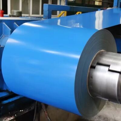 DX52D+Z Voorgeverfde gegalvaniseerde stalen spoel 1219 mm voor dakbedekking en bekleding