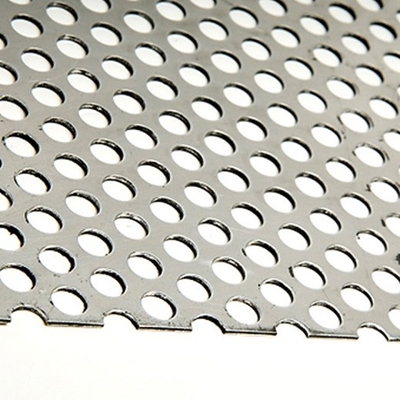 De macht bedekte Aluminium Geperforeerd Bladmetaal voor Treden met een laag