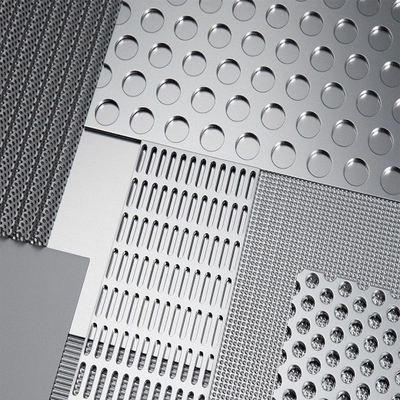 4mm Dikte Decoratief Diamond Hexagonal Aluminum Perforated Sheet